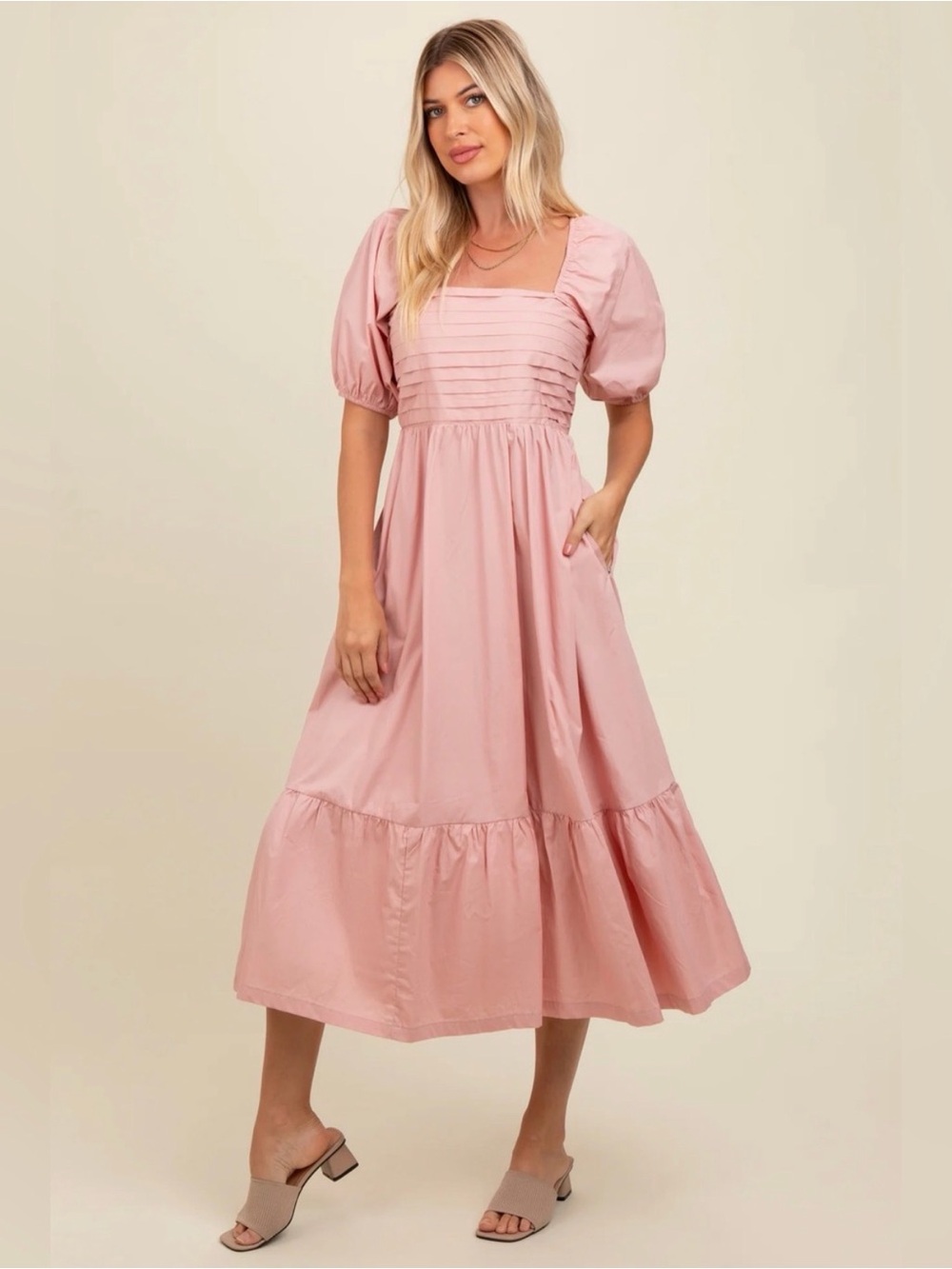ABERCROMBIE EMERSON MIDI DRESS